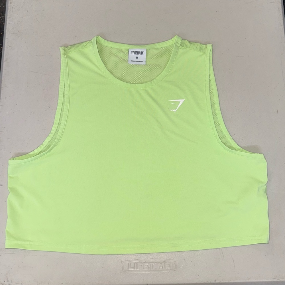 Gymshark Lime Green Crop Top